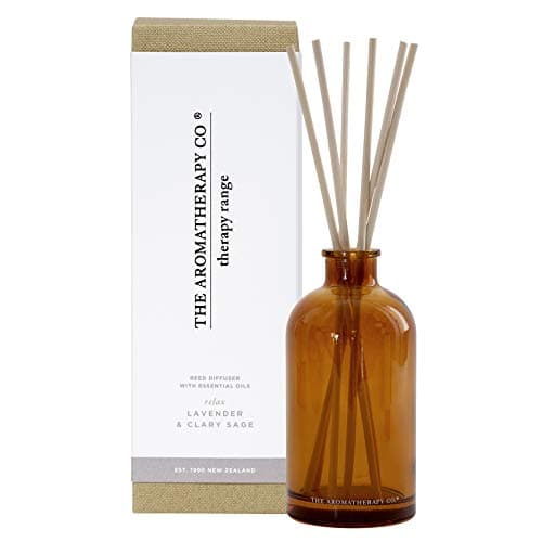 Image of The Aromatherapy Co. Therapy Range Essential Oil Reed Diffuser - Relax Lavender & Clary Sage