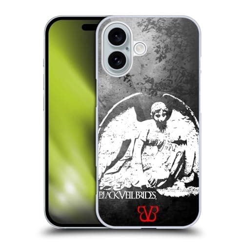 Image of Head Case Designs Officially Licensed Black Veil Brides Angel Band Art Hard Back Case Compatible With Apple iPhone 16