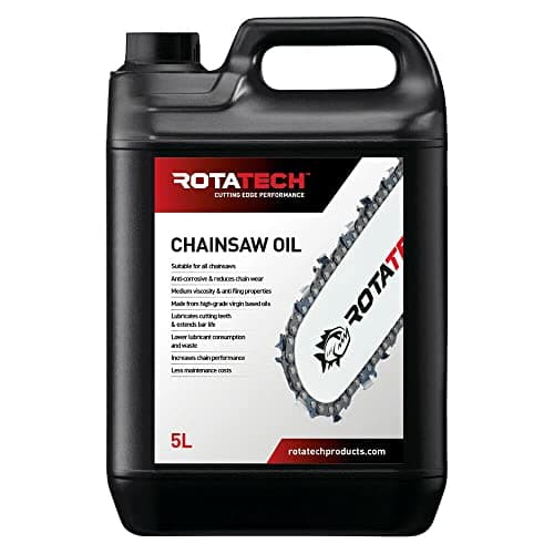 Image of Rotatech 5L 5 Litre Universal Chainsaw Chain & Bar Oil For All Makes & Models