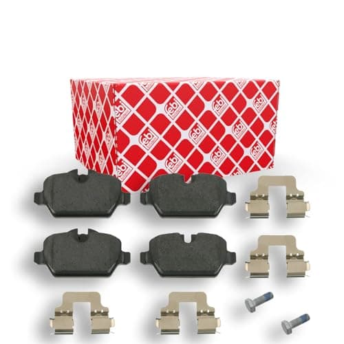 Image of febi bilstein 16560 Brake Pad Set with fastening material, 1 unit