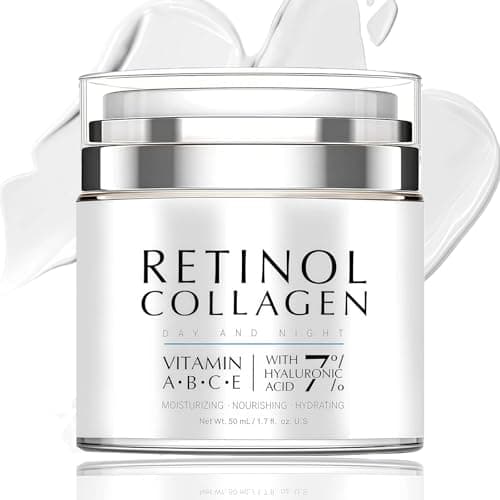 Image of Retinol Eye Cream with Vitamin C for Dark Circles & Puffiness - Under Eye Cream, Anti-Aging Eyes Serum, Anti-Wrinkle, Firming & Brightening, Unisex Under Eyes Treatment, 50ml