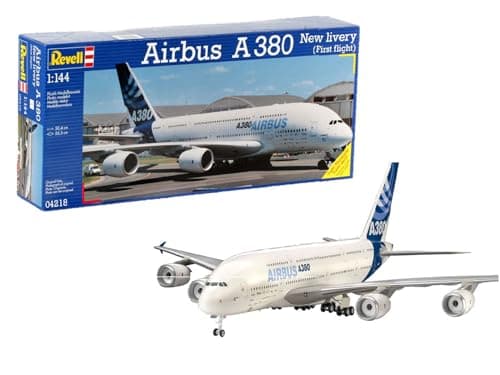 Image of Revell 04218 Airbus A380 Design New livery First Flight 1:144 Scale Unbuilt/Unpainted Plastic Model Kit