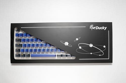 Image of Ducky PBT Seamless Double Shot Keycap Set UK Layout (Horizon)
