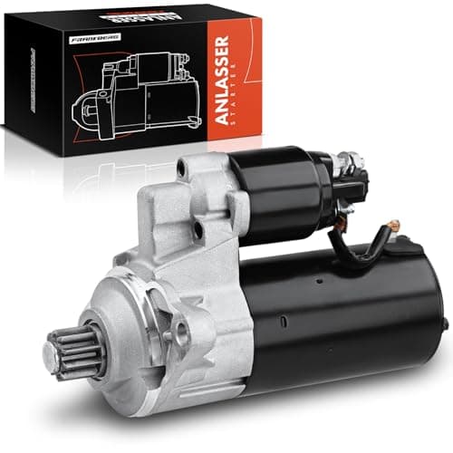 Image of Frankberg 1x Starter Motor 1,7 KW Compatible with Golf VI Variant AJ5 2.0L 2009-2013 Oct.avia II 1Z3 1.9L 2.0L 2004-2010 A3 8P1 1.9L-3.2L 2003-2012 Replace# 02E911023H