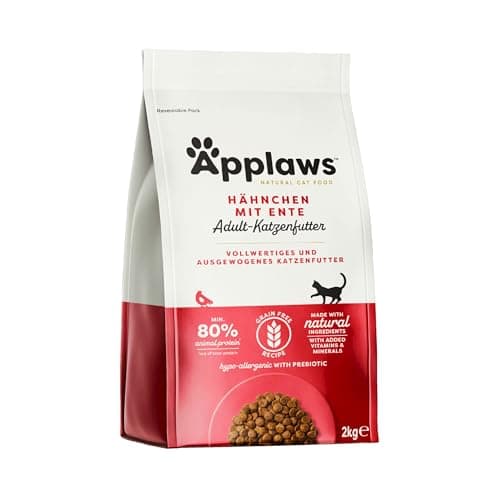 Image of Applaws Dry Cat Food Chicken with Extra Duck Grain Free 3 x 2kg Bags for Adult Cats