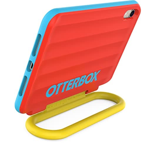 Image of OtterBox TRUSTYWASH Series case for iPad Mini 6TH Gen - Hearts and Crafts (Red)
