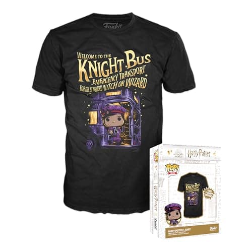 Image of Funko Boxed Tee: Harry Potter and the Prisoner Of Azkaban - Stan - XL - T-Shirt - Clothes - Gift Idea - Short Sleeve Top for Adults Unisex Men and Women - Official Merchandise