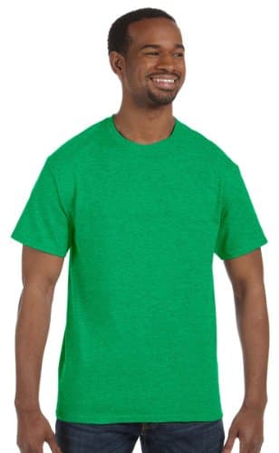 Image of Gildan Mens Heavy Cotton Short Sleeve T-Shirt (XL) (Antique Irish Green)