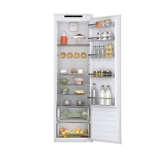 Image of Haier HAMS518EWK Integrated Tall Larder Fridge 316L Total Capacity, White, E Rated