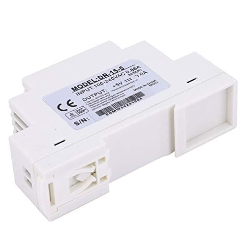Image of Ouitble DIN Rail Switching Power Supply DIN Rail Switching Power Supply DR-15-5, 15W 5V 3A Single Output, for DIN Rail Power Supply Application