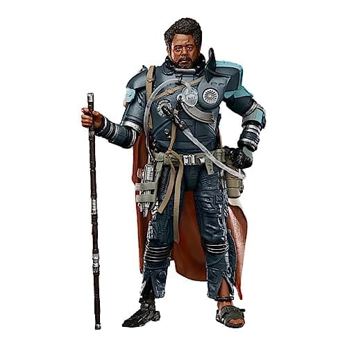 Image of Star Wars Hasbro The Black Series Saw Gerrera Toy 6-Inch-Scale Rogue One: A Story Collectible Figure, Ages 4 and Up, Multicolor, (F4065)