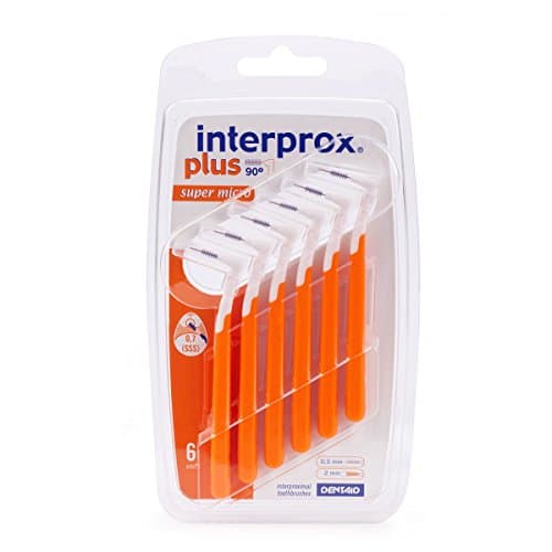 Image of INTERPROX 0.5 MM Orange Super Micro Plus INTERPROXIMAL Brush 6'S
