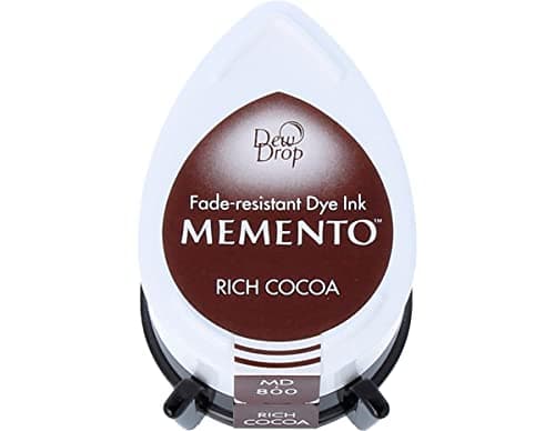 Image of Tsukineko Memento Dew Drop Ink Pads Tsukineko Dew Drop Pad, Rich Cocoa