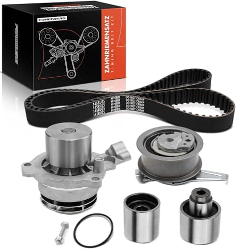 Image of Frankberg Timing Belt Repair Kit Camshaft with Water Pump Engine Diesel Compatible with A1 A3 A4 A5 A6 Leon C.a.d.d.y Golf Golf VI Golf VII P.a.s.s.a.t Polo Replace# 7883-13321