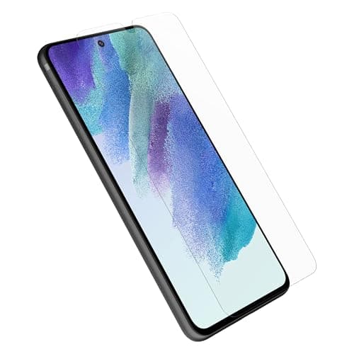 Image of OtterBox Trusted Glass Screen Protector for Samsung Galaxy S21 FE 5G, Tempered Glass, Scratch Protection, Drop Defense for Shatter Protection, Non-Retail Packaging