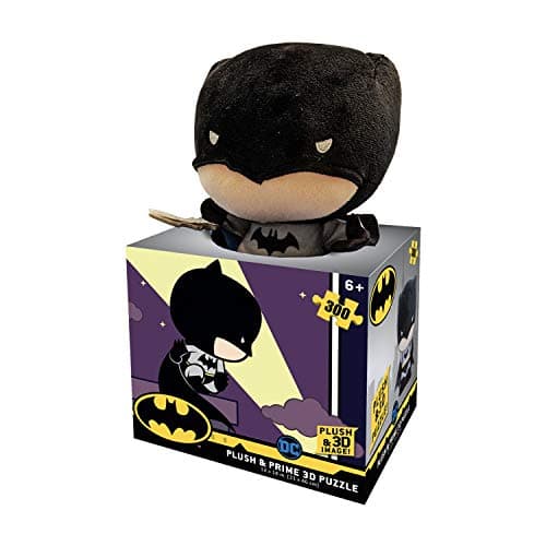 Image of Batman Plush & Prime 3D 300pc Puzzle