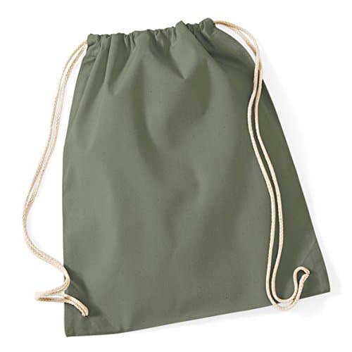 Image of Westford Mill Cotton Gymsac - Olive Green