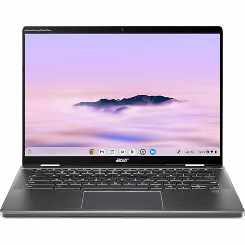 Image of Acer Chromebook Plus Spin 714 CPE794-1N CPE794-1N-797A 14 inch Touch Screen Convertible 2 in 1 Chromebook - WUXGA - 60Hz - Intel Core Ultra 7 155U - 16GB - 256GB SSD - English (US) Keyboard