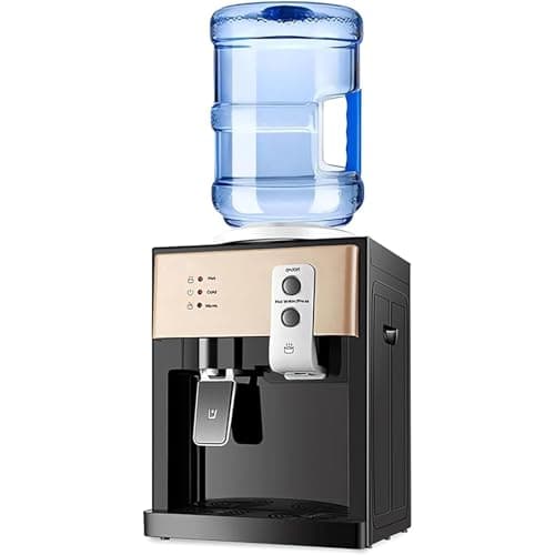 Image of Freestanding Mains Fed Unit Floor Standing Water Cooler, Cold and Warm Dual Function Water Dispenser,001