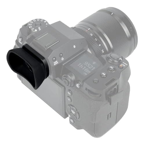 Image of Extended-Type Soft Silicone Eyepiece Compatible with Fuj. X-T5 X-T4 X-T3 X-T2 X-T1 X-H2 X-H2S X-H1 GFX100S GFX100 GFX100II GFX50S GFX50SII Replaces Fuji EC-XT L,EC-GFX,EC-XT M,EC-XT S & EC-XH W