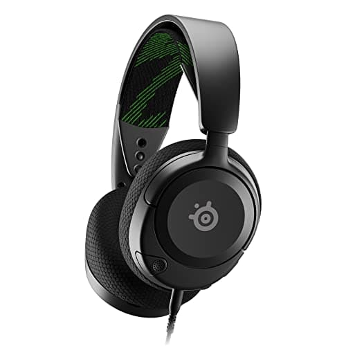 Image of SteelSeries Arctis Nova 1X Xbox Series X/S Gaming Headset - Hi-Fi Drivers - 360° Spatial Audio - AirWeave Memory Foam Ear Cushions - Lightweight - Also compatible with PC, PS5, PS4 - Black