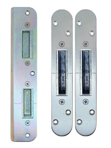 Image of Fullex Crimebeater Lock 3 Piece Keep Set for Composite Timber Door