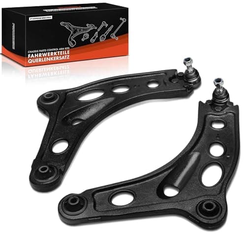 Image of Frankberg 2x Control Arm Suspension Arm Front Left Right Compatible with Primastar Bus Primastar Box Vivaro Estate Vivaro Box Trafic II Bus Replace# 93853464