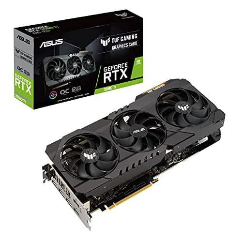 Image of ASUS TUF Gaming GeForce RTX™ 3080 Ti OC Edition 12GB GDDR6X buffed-up design with chart-topping thermal performance