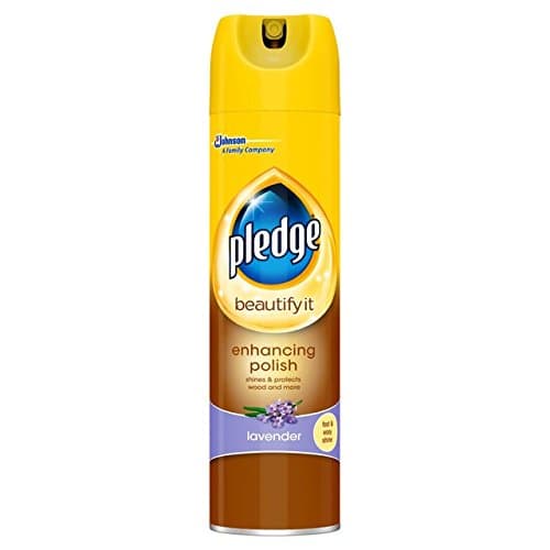 Image of Pledge Spray 250ml Pack (2, Furniture Cleaner Lavender)