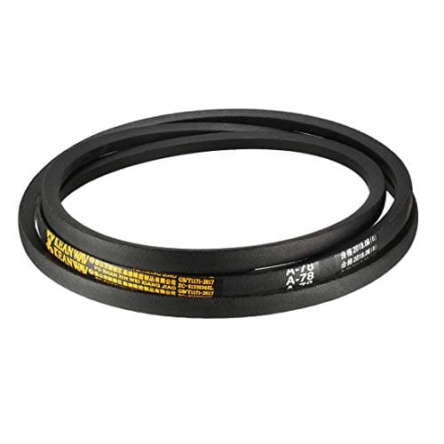 Image of sourcing map A78 Drive V-Belts 78" Inner Length 13mm Width 8mm Thick JIS Standard A-Section Rubber Drive Transmission Belt