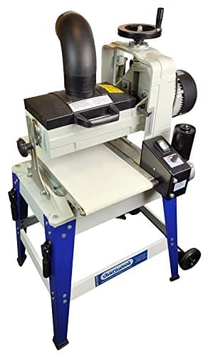 Image of Charnwood 10″ Drum Sander with Floor Stand, 5 Wraps & Belt Cleaner