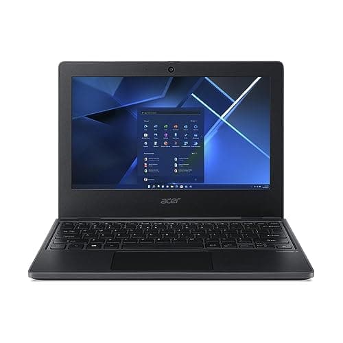 Image of acer TravelMate B3 B311-33 TMB311-33-C3FM 11.6" Notebook - HD - 1366 x 768 - Intel N100 Quad-core (4 Core) - 4 GB Total RAM - 128 GB SSD - Black