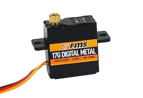 Image of FMS 9g Digital Metal Gear Reverse Servo (460mm Wire)