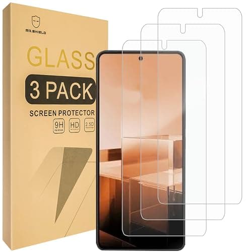 Image of Mr.Shield Screen Protector compatible with Asus Zenfone 11 Ultra [Tempered Glass] [3-PACK] [Japan Glass with 9H Hardness]