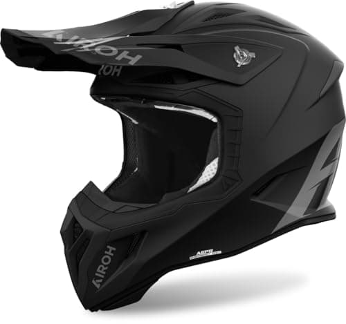 Image of Airoh Aviator Ace 2 Solid Motocross Helmet, black matt, M (57/58)