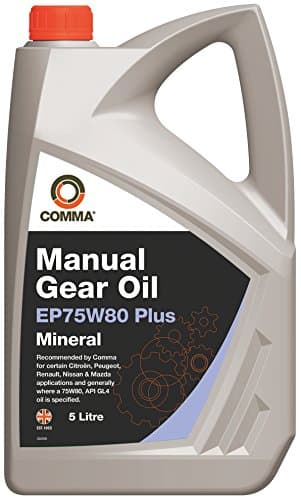 Image of Comma EP75W80P5L Manual Plus Transmission Fluid, 5 Liters