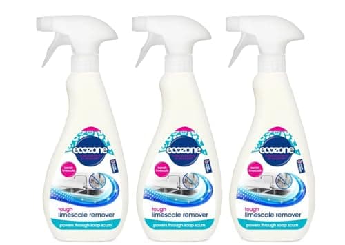 Image of Ecozone Tough Limescale remover spray. Pack of 3