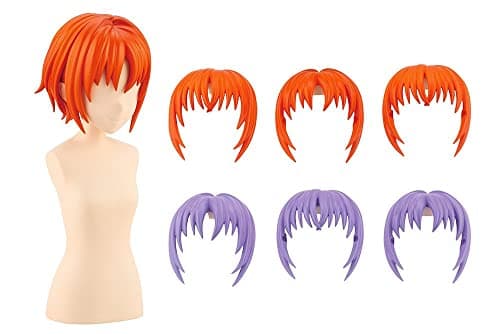 Image of Sousai Shojo Teien Kotobukiya Model Kit Accesoory Set 1/10 After School Short Wigs Type A O