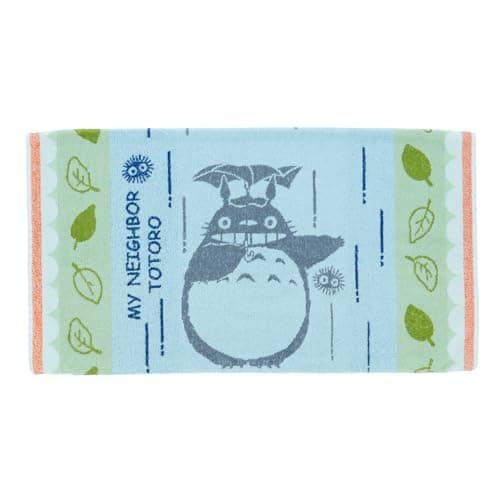 Image of Marushin My Neighbor Totoro Towel Pillow Cover Fun Rainy Day Marushin Ghibli Pillow Cover 903454