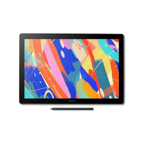 Image of Wacom Cintiq 16 (2025 edition) drawing tablet – Compact 2.5K creative pen display with Pro Pen 3, anti-glare etched glass, foldable stand and USB-C