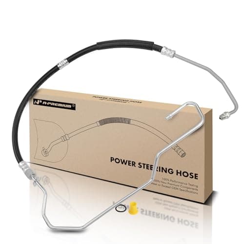 Image of Frankberg Power Steering Hydraulic Hose Reservoir Compatible with Fusion JU Fiesta V Fiesta V JH JD Fiesta WP WQ Replace# 7S613A719FA, 4S6C3A719DG