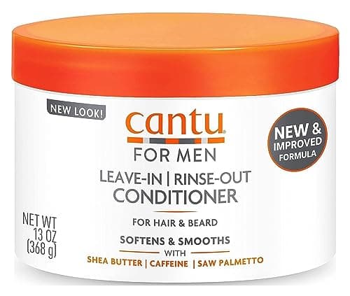 Image of Cantu Leave-In Conditioner for Men, 368.5 g/14 oz Pot (384 ml)