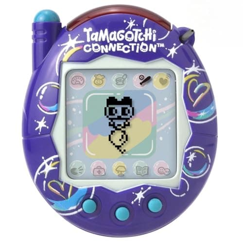 Image of TAMAGOTCHI Bandai Connection Digital Pet Soapy Bubbles Shell Virtual Pet Electronic Toy With Infra-Red Connection For Shared Fun | Kids Toys For Girls And Boys Are Great Japanese Gifts