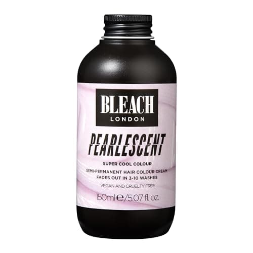 Image of BLEACH LONDON Pearlescent Semi-Permanent Hair Colour Cream - Pearly Pink, Vegan, Cruelty Free, Vibrant Temporary Dye 150 ml