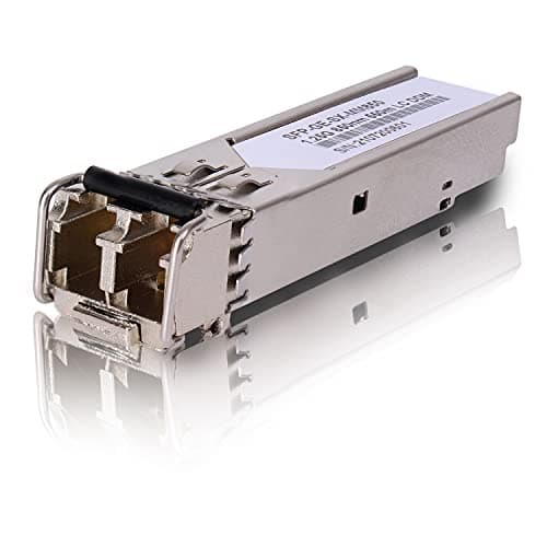 Image of 1000Base-SX 850nm Multimode SFP LC Transceiver Fiber Module 550 Meters LC MMF-DDM for Cisco GLC-SX-MMD/GLC-SX-MM/SFP-GE-S, Fortinet, Ubiquiti UniFi UF-MM-1G, Mikrotik S-85DLC05D Meraki MA-SFP-1GB-SX