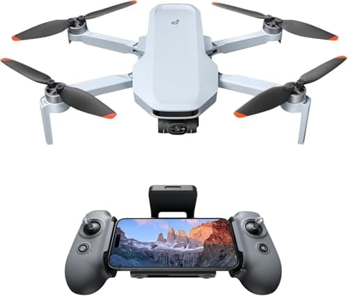 Image of Potensic ATOM 2 Drone with Camera for Adults 4K HDR Video, 8K Photo, Under 249g, 3-Axis Gimbal, 10KM Transmission, AI Track, Vertical Shooting, AI Night Shot, QuickShots, Standard Kit (32-Min Flight)