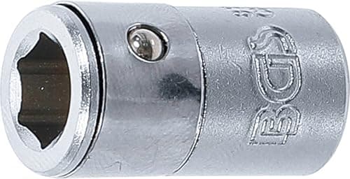 Image of BGS 8251 | Bit Adaptor with retaining Ball | 6.3 mm (1/4") Drive | internal Hexagon 8 mm (5/16")
