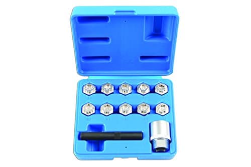 Image of Laser 6742 Locking Wheel Nut Key Set 12pc - for Mercedes-Benz