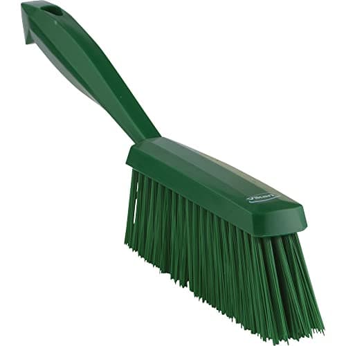 Image of Vikan Bench Brushes - Medium Bristles - Green - Green