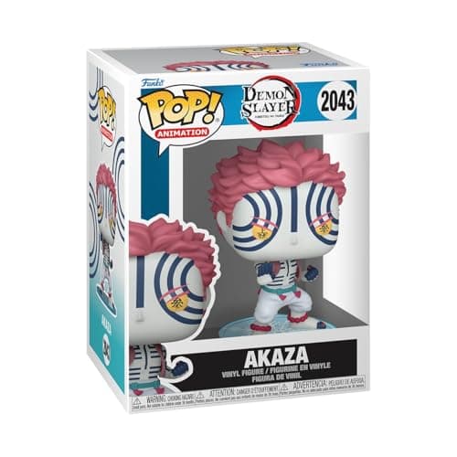 Image of Funko POP! Animation: Demon Slayer - Akaza - Collectable Vinyl Figure - Gift Idea - Official Merchandise - Toys For Kids & Adults - Model Figure for Collectors and Display